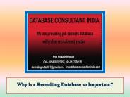 Why is a Recruiting Database so Important?