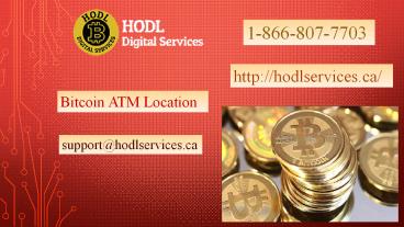 Bitcoin ATM Location