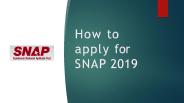 How to apply for SNAP 2019 (1)