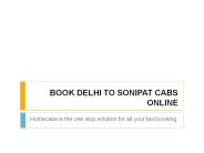 DELHI TO SONIPAT TAXI (1)