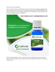 Miracles of rosemary essential oil