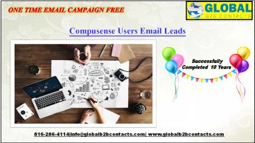 Compusense Users Email Leads