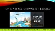 Top 10 Airlines to travel in 2019