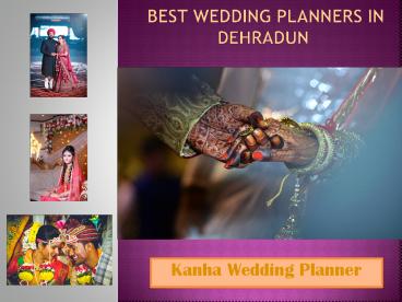BEST WEDDING PLANNER IN DEHRADUN