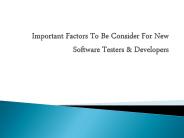 Some Important Skills Every Software Testers Should Have