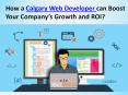 How a Calgary Web Developer can Boost Your Company’s Growth and ROI? PowerPoint PPT Presentation