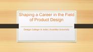 Product Design Career – Avantika University