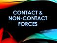 FORCE | CONTACT AND NON-CONTACT FORCES PowerPoint PPT Presentation