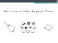 Silver Accessories Online Shopping for Women
