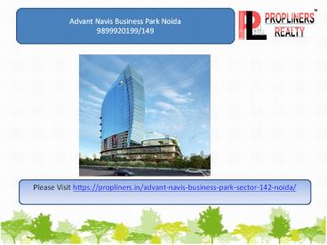 How to Reach Advant Navis Noida 9899920199