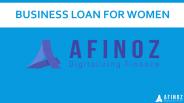 Business Loans for Women