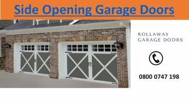 Side Opening Garage Doors