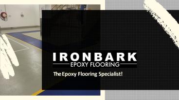 Epoxy Flooring NSW