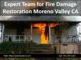 Expert Team for Fire Damage Restoration Moreno Valley CA PowerPoint PPT Presentation