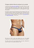 The biggest contribution of Mens Sexy Underwear to your personality PowerPoint PPT Presentation