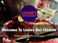 Information Presentation Of Louies Hot Chicken PowerPoint PPT Presentation