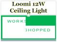 Loomi 12W Ceiling Light PowerPoint PPT Presentation