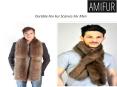 Durable Fox Fur Scarves For Men PowerPoint PPT Presentation