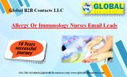 Allergy Or Immunology Nurses Email Leads (1)