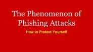 The Phenomenon of Phishing Attacks