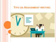 Get Tips on Assignment writing