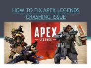 HOW TO FIX APEX LEGENDS CRASHING ISSUE