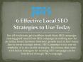 6 Effective Local SEO Strategies to Use Today PowerPoint PPT Presentation