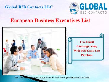 European Business Executives List