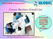 Greece Business Email List