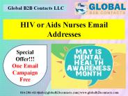 HIV or Aids Nurses Email Addresses