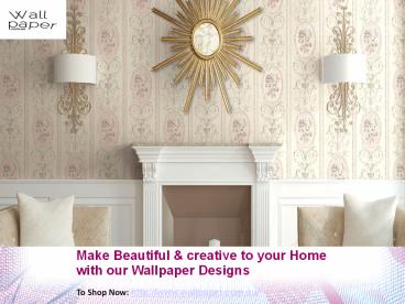 Buy Designer Wallpaper & wall stickers at Online Store in Australia