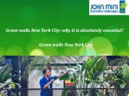 Green walls new york city