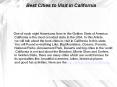 cities to visit in California PowerPoint PPT Presentation