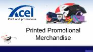 Printed promotional merchandise