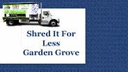 Industrial Paper Shredder Service