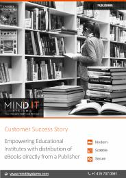 Empowering Educational Institutes MINDIT