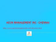 Aeon ((Management)) Inc Chennai ((Velachery (((Reviews))))
