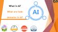 What is artificial intelligence? What are task domains in AI? PowerPoint PPT Presentation