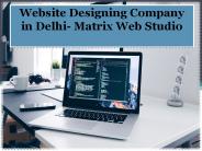 Website designing company in Delhi- Matrix Web Studio
