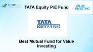 Complete Information on Tata Equity PE Fund