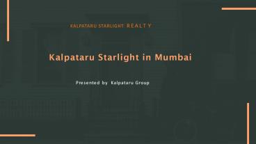 Kalpataru Starlight