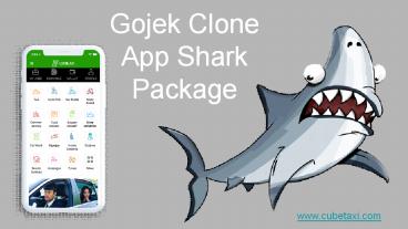 Gojek Clone App Shark Package