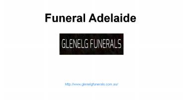 Funeral Adelaide