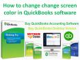 How to change change screen color in QuickBooks software PowerPoint PPT Presentation