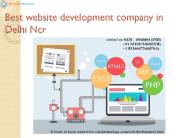 Best Website  Development Company In Delhi  NCR- SDAD Technology