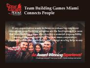 Team Building Games Miami Connects People