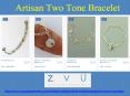 Artisan Two Tone Bracelet PowerPoint PPT Presentation