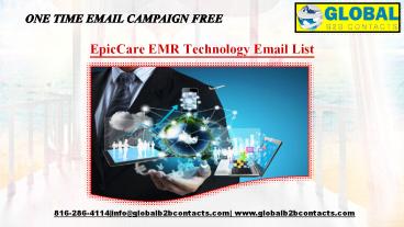 EpicCare EMR Technology Email List