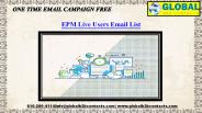 EPM Live Users Email List
