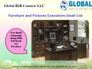 Furniture and Fixtures Executives Email List